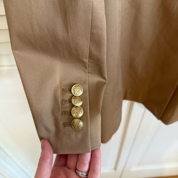 J.Crew Alfie Single Breasted Tan Blazer in Chino - Picture 12 of 13